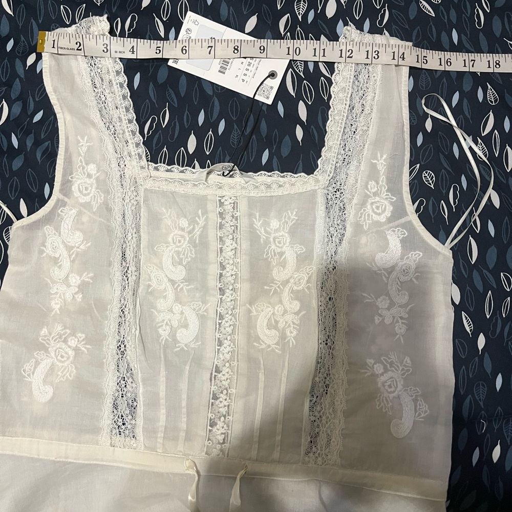 NWT Zara cotton tank top - Picture 2 of 7